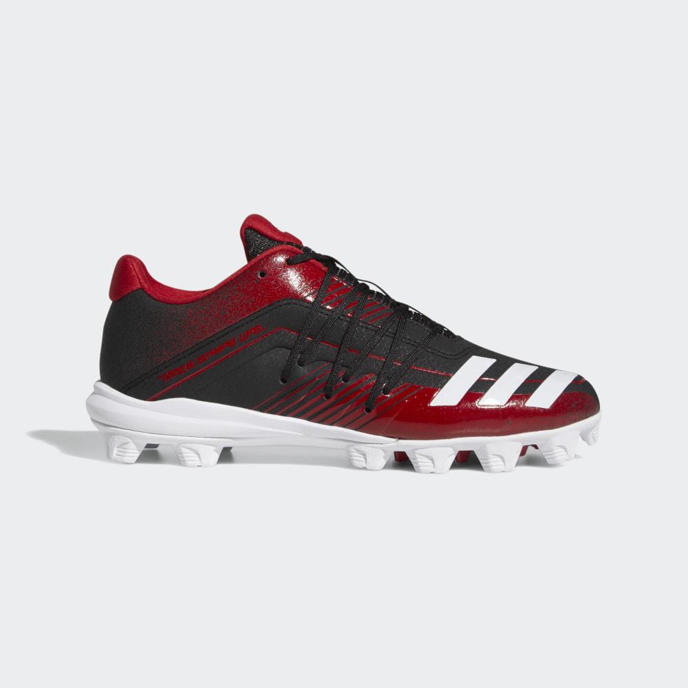 Adidas Men's Afterburner 6 Grail MD Baseball Cleats Black/White/Red Ireland G27671